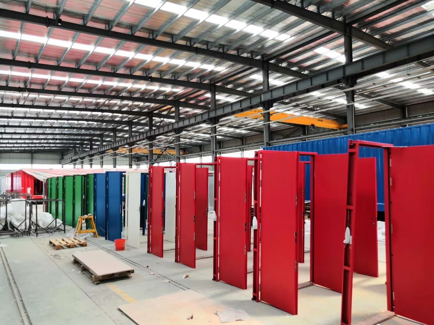 BS Standard 60-Min Fire-Rated Powder-Coated Galvanized Steel Single Door (Model: BT1NN2000NG/00) - Image 2