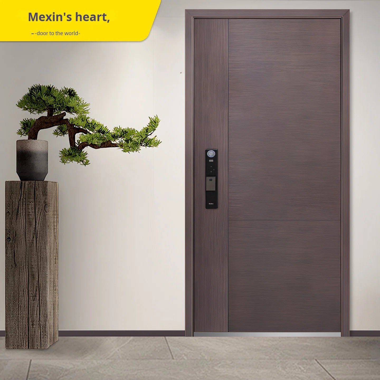 2025 Modern Waterproof Anti-Theft Interior Door | High-Quality Residential Entry Door - Image 2