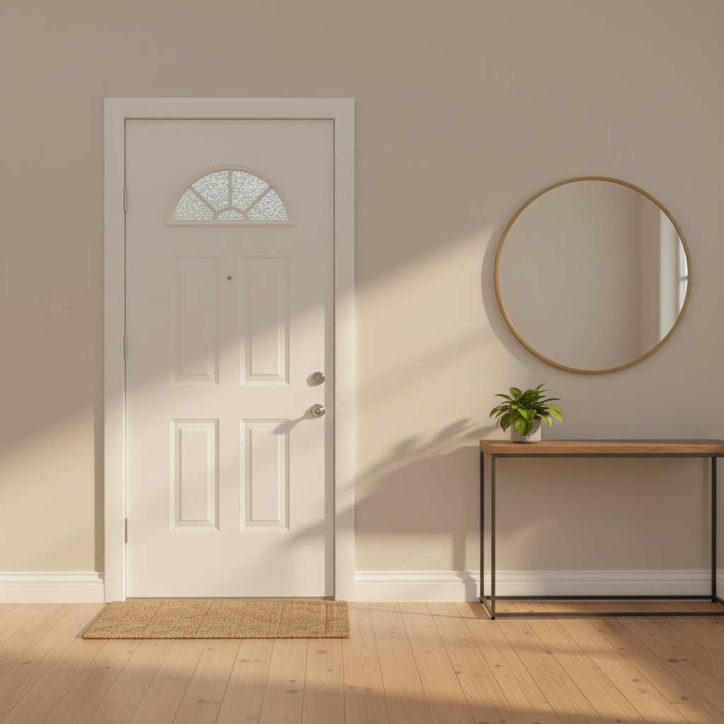 American Residential Combo Door Swing Open Style Minimalist Composite for Interior/Exterior Use Supermarket Distributor Sales - Image 2
