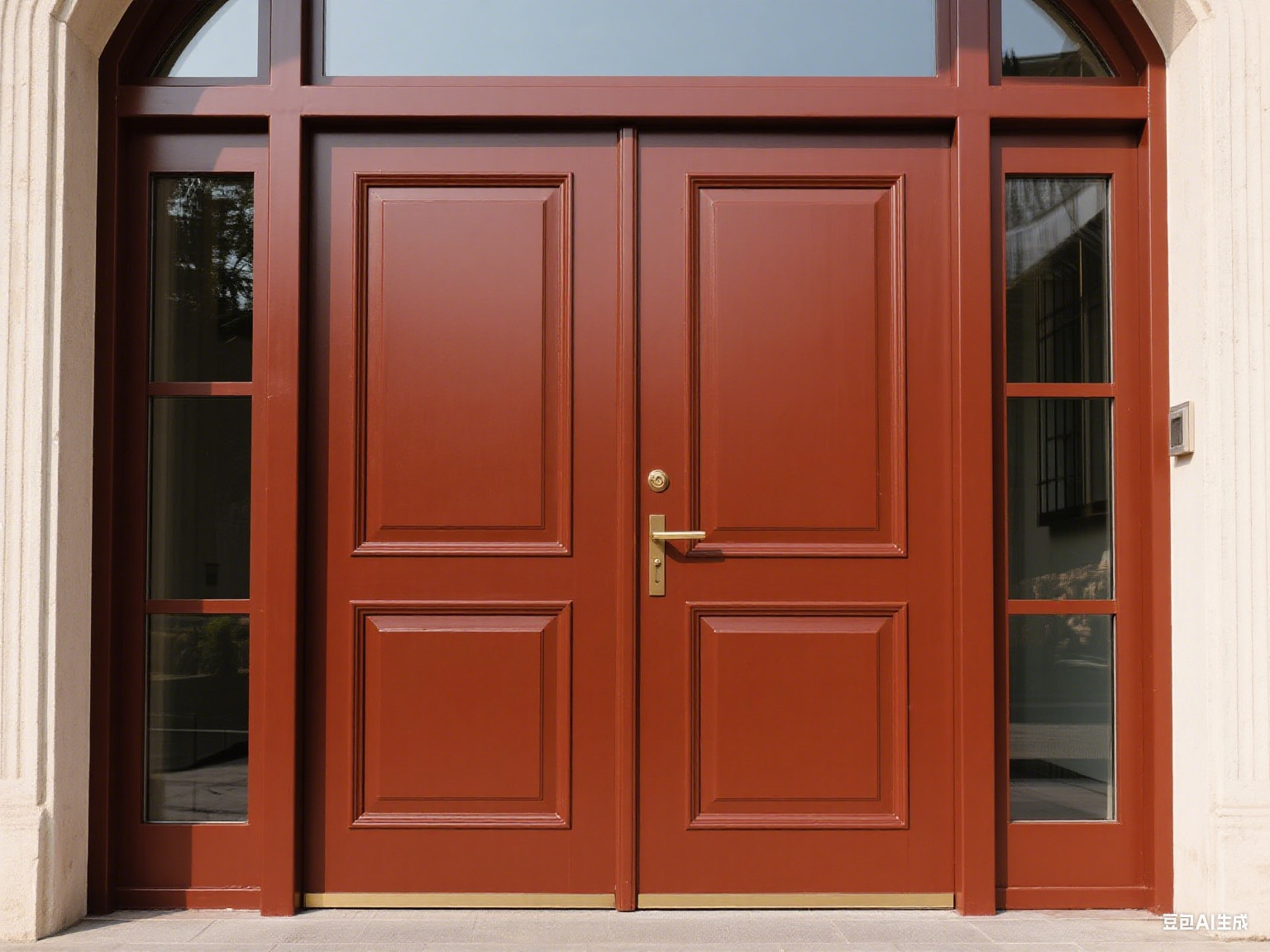 EN ISO Certified Galvanized Steel Security Entrance Door - Polyurethane Filling (High Insulation) - Image 2