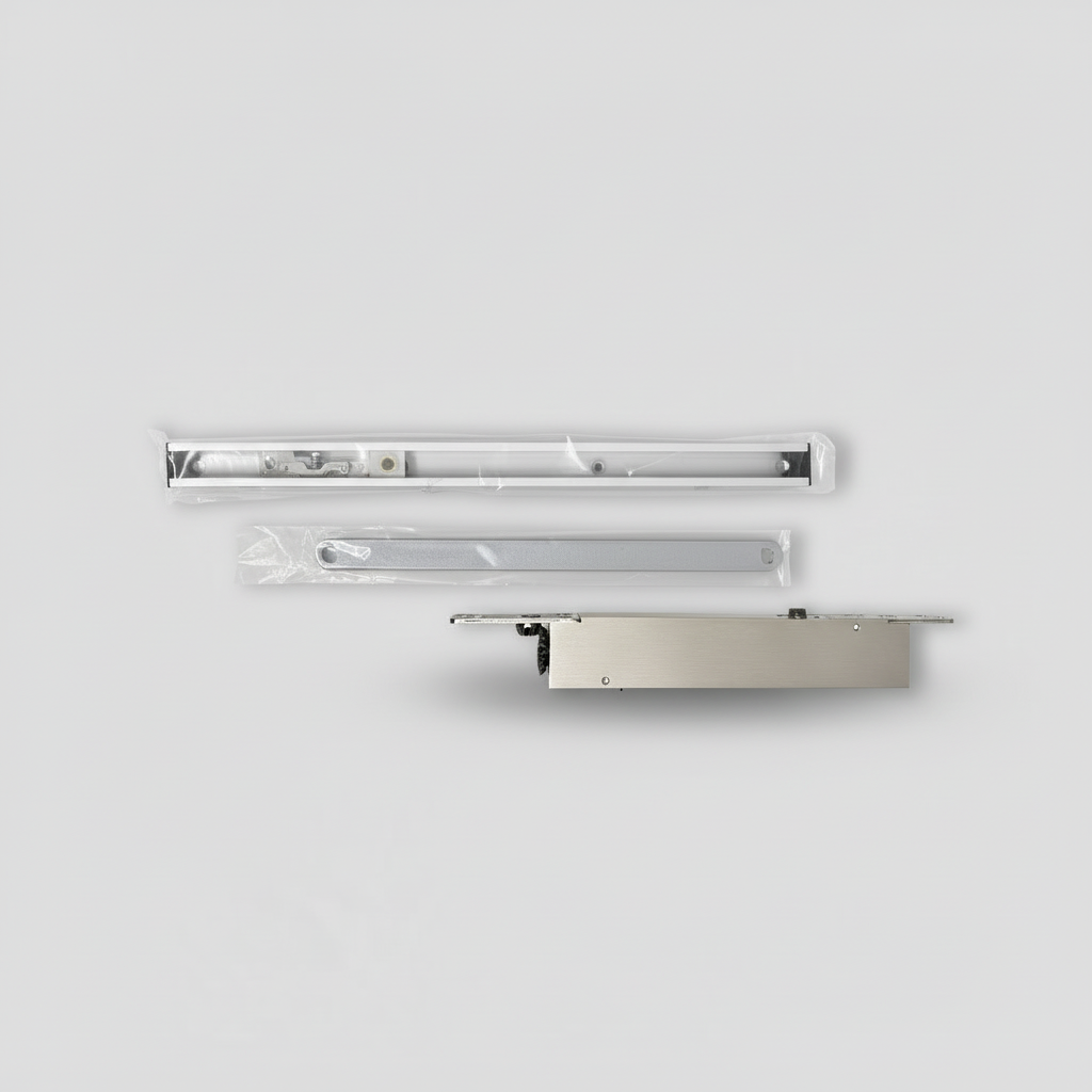 EN2-EN4 Cam Action Modern Door Closer Aluminum Alloy Adjustable Force Two Way Concealed Sliding Door 2 Types Sliders 3-Year - Image 3