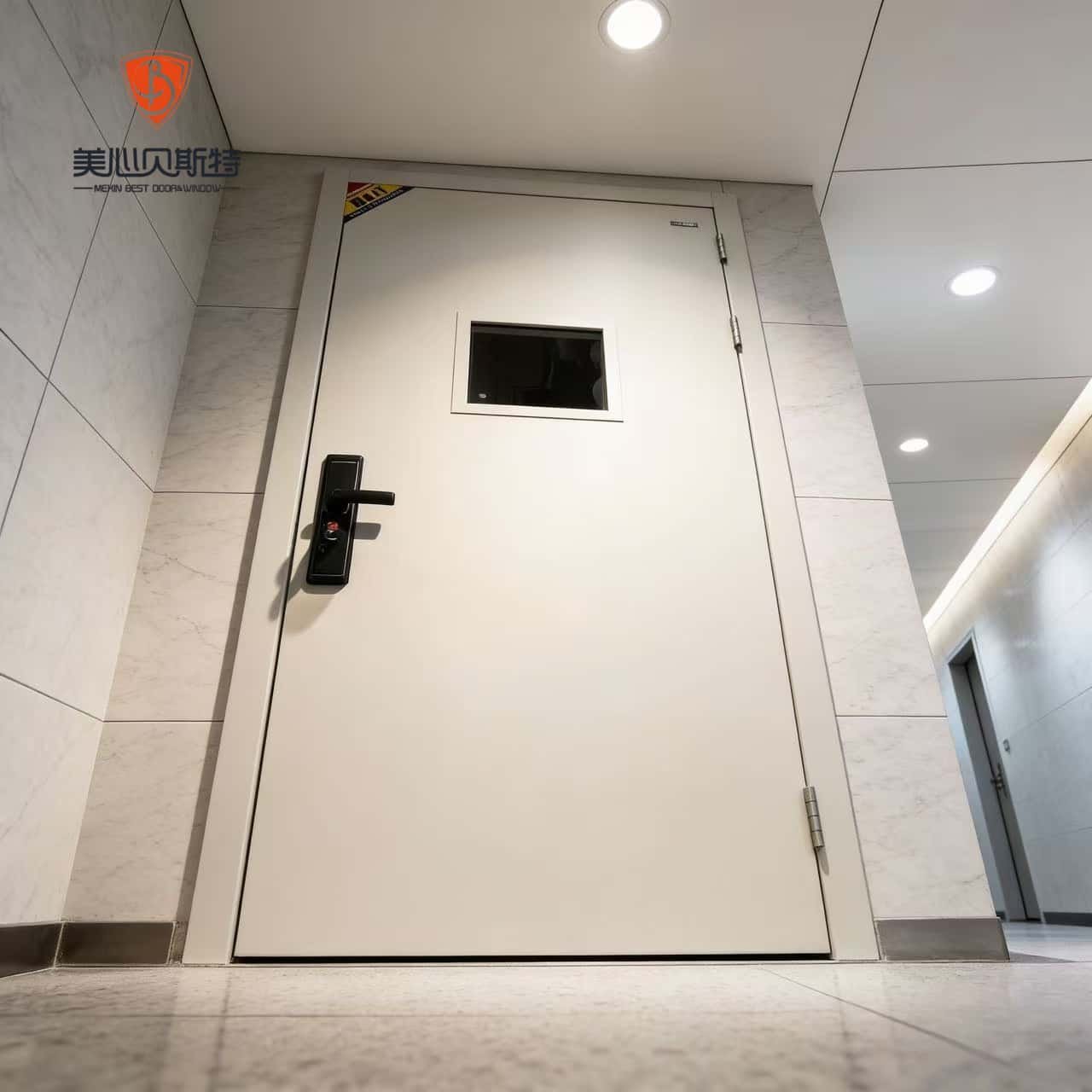 Direct Supply From Shenyang Manufacturer Modern Style Fireproof Steel Door Waterproof New Design Fire Door Wholesale - Image 3