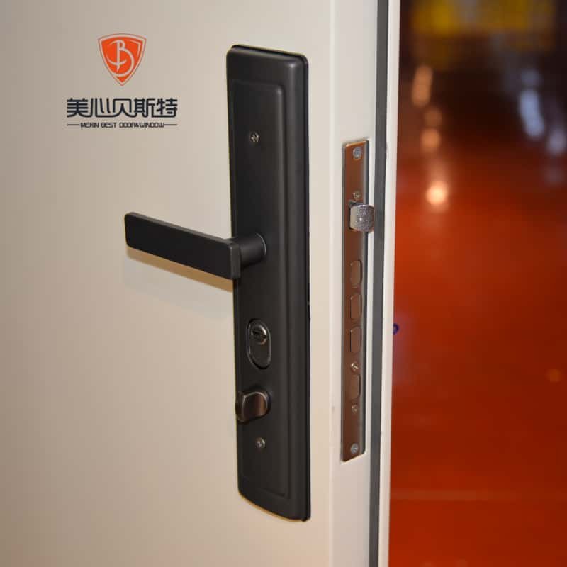 Steel Rated Fireproof Doors with Fiberglass Screen for Commercial Interior Use in Supermarket & Hospital - Image 3