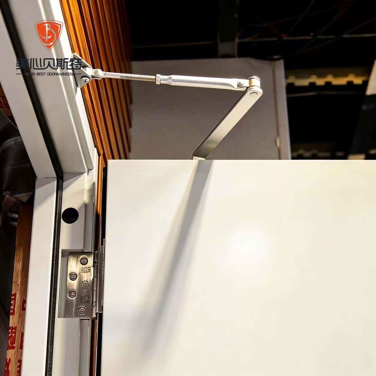 Modern Steel Fire Doors-Security Partition for Supermarket & Hospital Use Interior/Exterior Garage Entry - Image 3