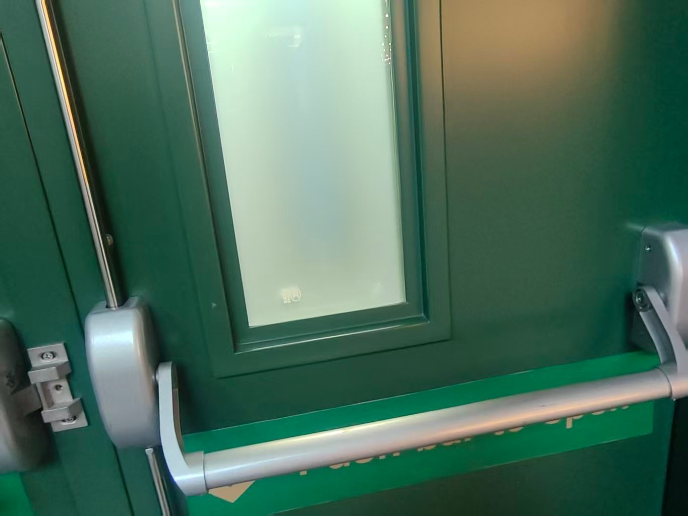 Customizable /WHI Certified Steel Fire-Rated Commercial Entry Door with Glass Modern Design Side Opening for Interior Usesion - Image 3