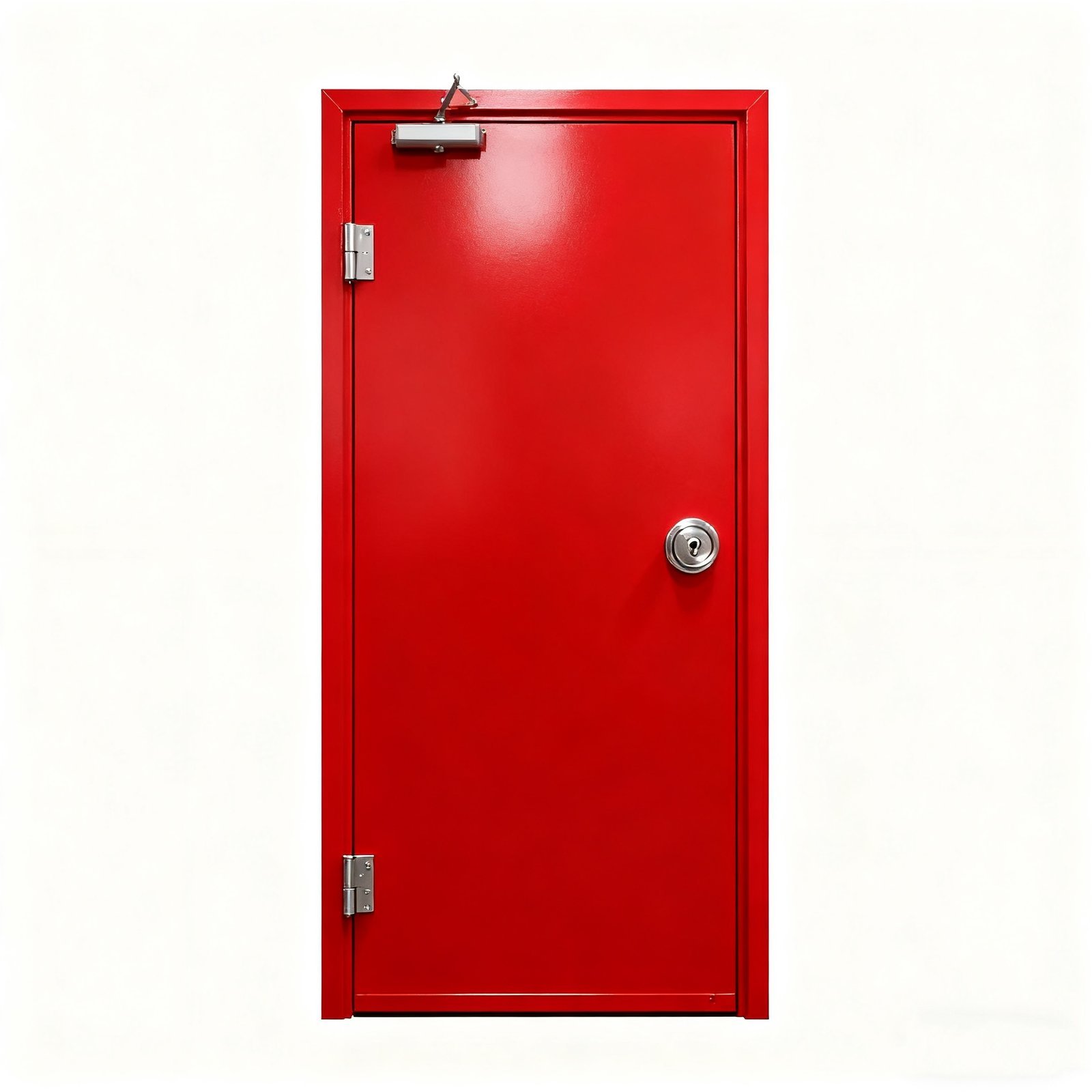 Steel Entrance Security Door with Simple Design, Modern Steel Fire Rated Door. - Image 3