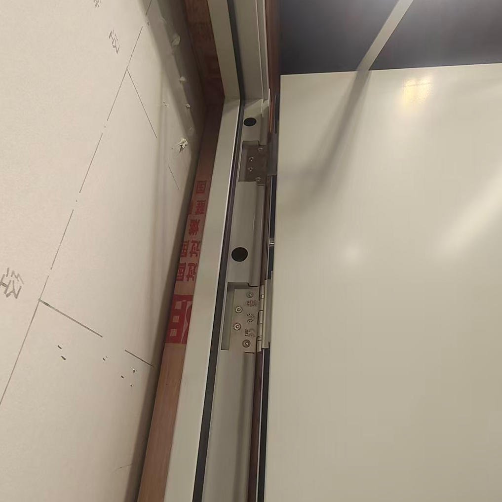 Modern Steel Fire Door with Glass Window Finished Surface for for Commercial Use with Fire Prevention - Image 3
