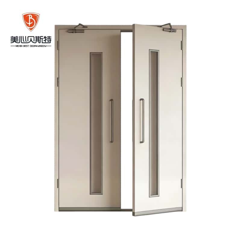 2026 New Designs Fire Door Factory Direct Steel Class a B Fire Safety Door Custom Security Door Steel Theft Proof - Image 3