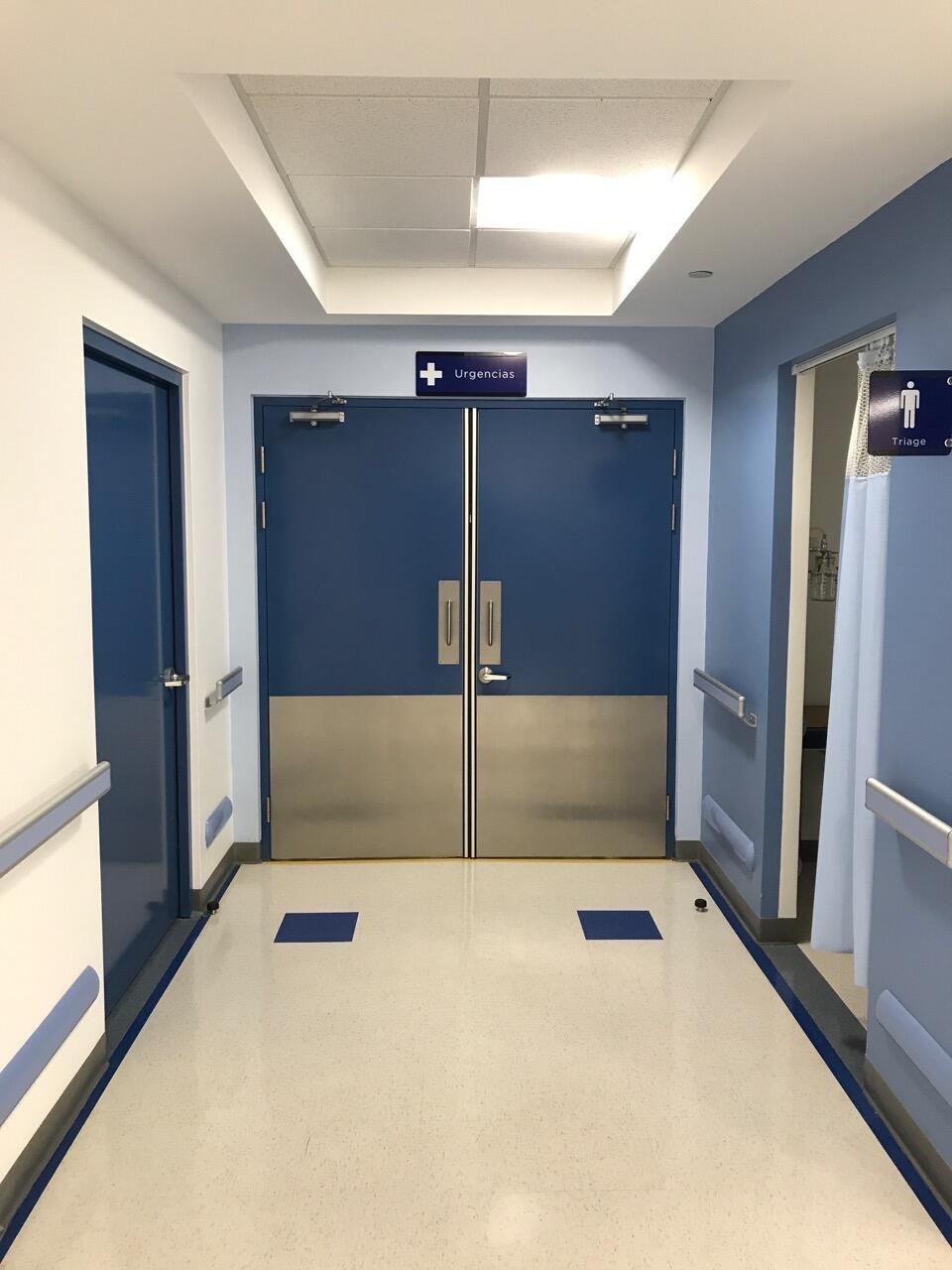 Steel Fire Door Entrance Door - Hospital Double-Door Custom-made External High-Security Front Door Design Steel Door - Image 3