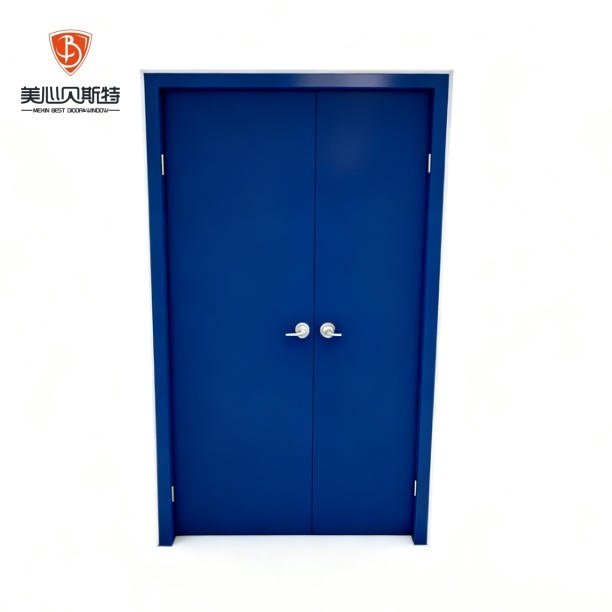 Steel Fire-Rated Fire Exit Doors Soundproof Standard Modern Design for Warehouse/Hospital/Commercial/Office/Industrial Use - Image 3