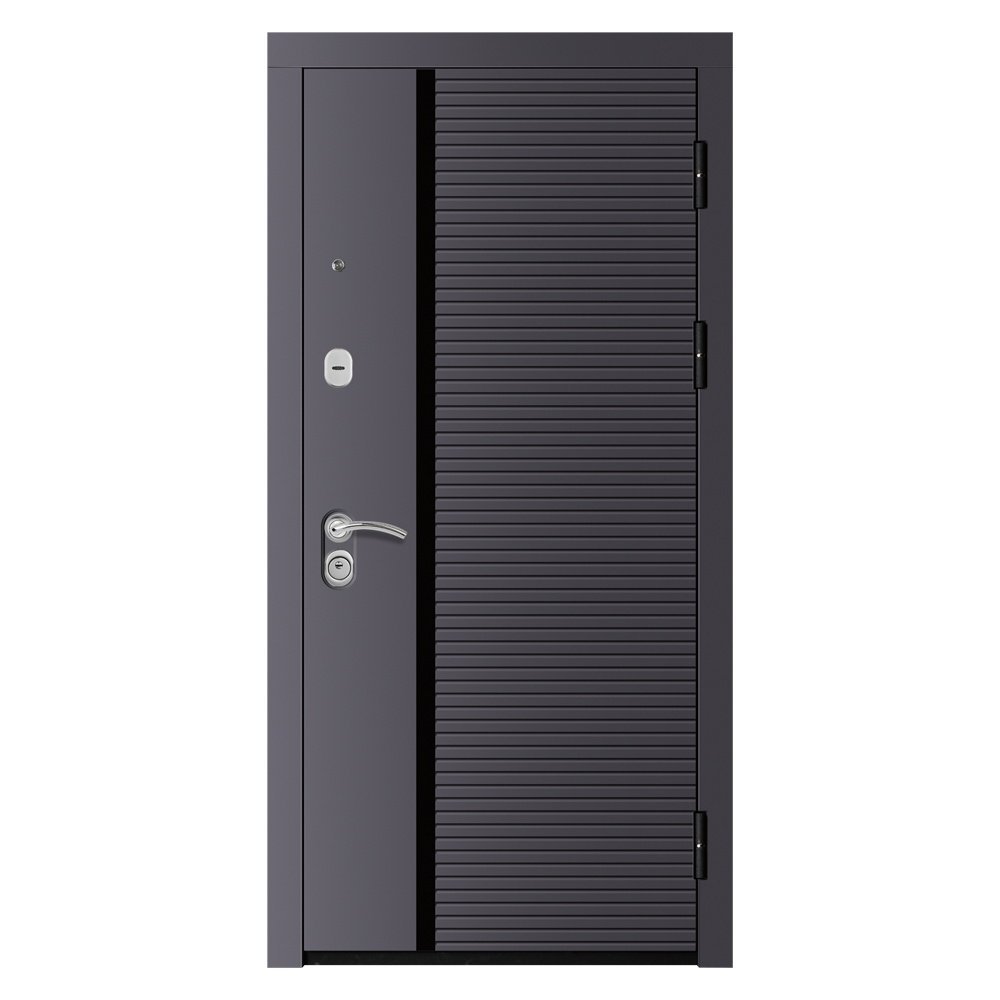 High Quality Steel Security Door | Exterior Main Entrance Metal Safety Door with Anti-Theft Function - Image 3