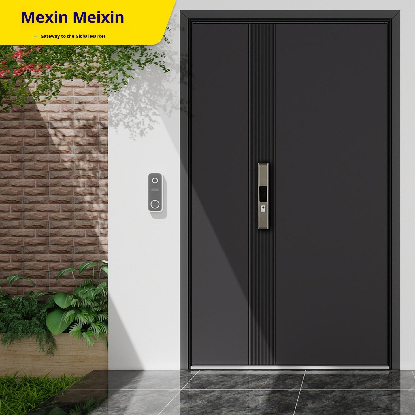 Official Modern Steel Anti-Theft Security Door Level a Entrance Door Finished Surface Villa Main Gate 01 - Image 3