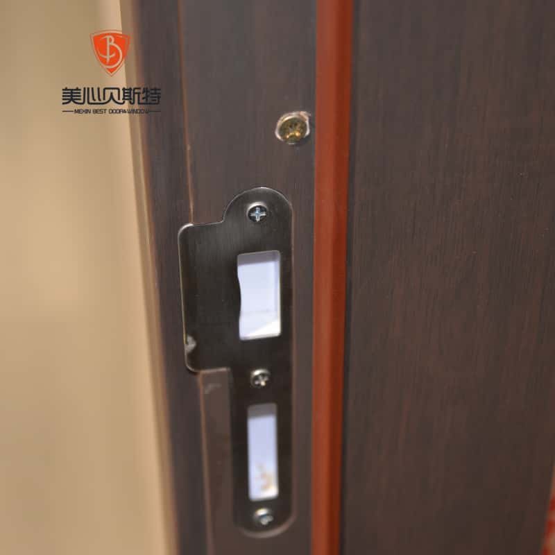 Fire Rated Steel Fireproof Emergency Exit Door with Push Bar Modern Design for Apartment Workshop Warehouse Use - Image 3