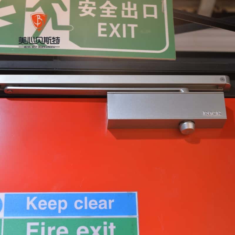 Fire Rated Doors Building Fire Resistant Doors Wood Hospital Safety Steel Fire Door - Image 3