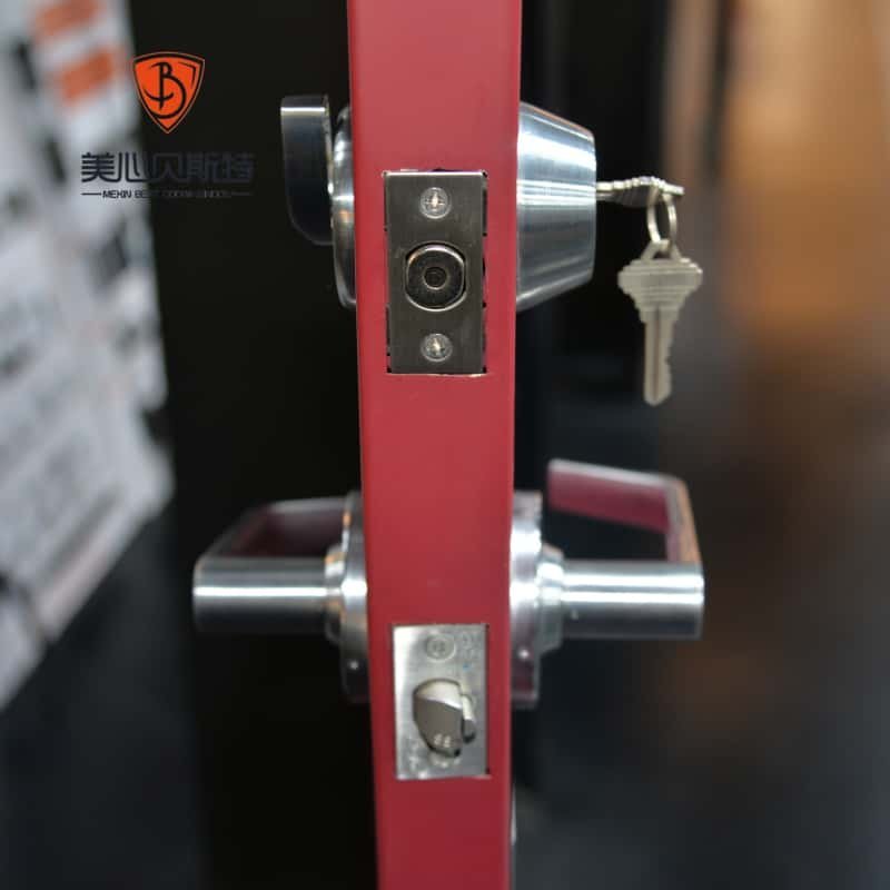 Steel Fire Rated Hollow Metal Flush Door with for Hardware Modern Design Finished Surface for Interior/Exterior Use - Image 3