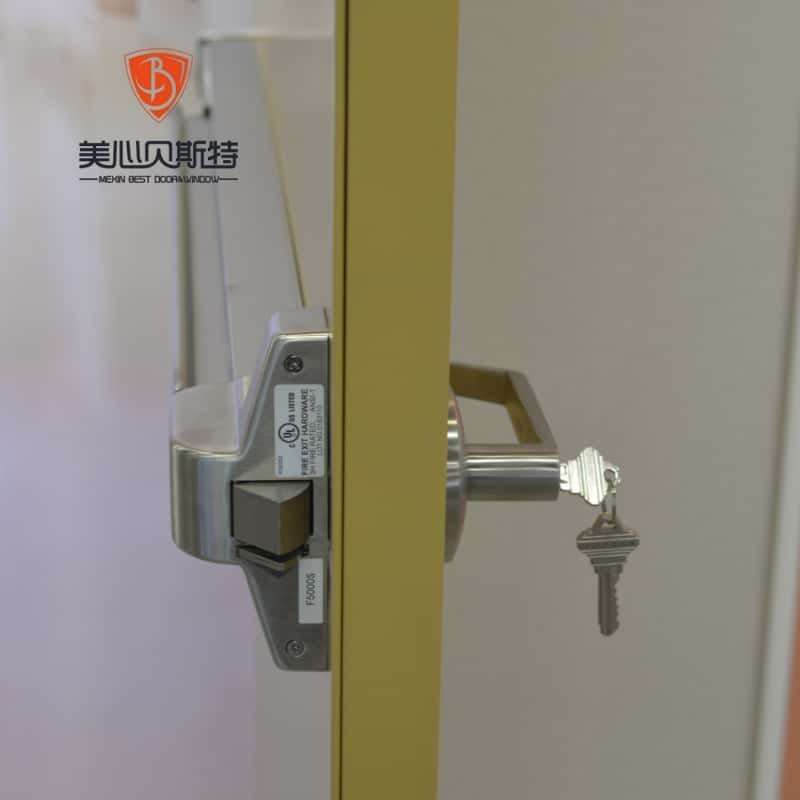 Fireproof Steel Sliding Door Interior Finished Modern Design Manual Commercial Use Supermarket Workshop Apartment - Image 4