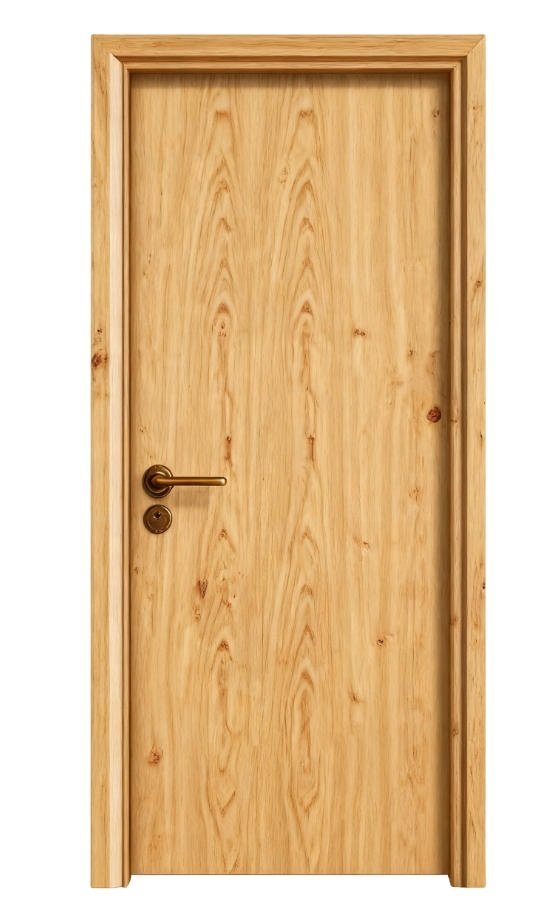 Wooden Fire Door 20min Household Indoor Fire Door and Bedroom Study Partition Door - Image 4