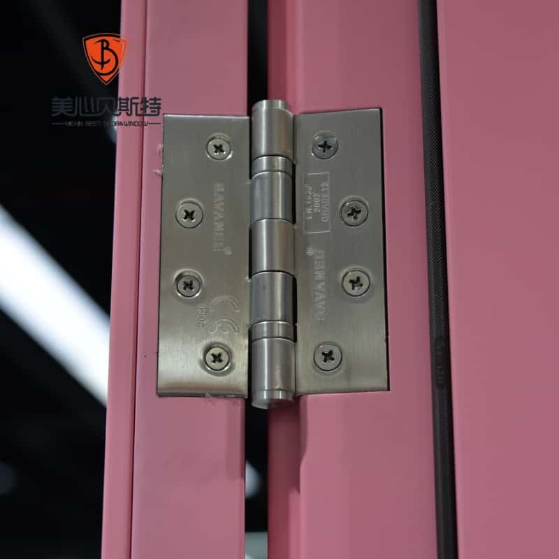 Standard Metal Insert Solid Wood Interior Doors with Frames Hotel Doors Room Flats Fireproof Internal Walnut Doors Sample - Image 4