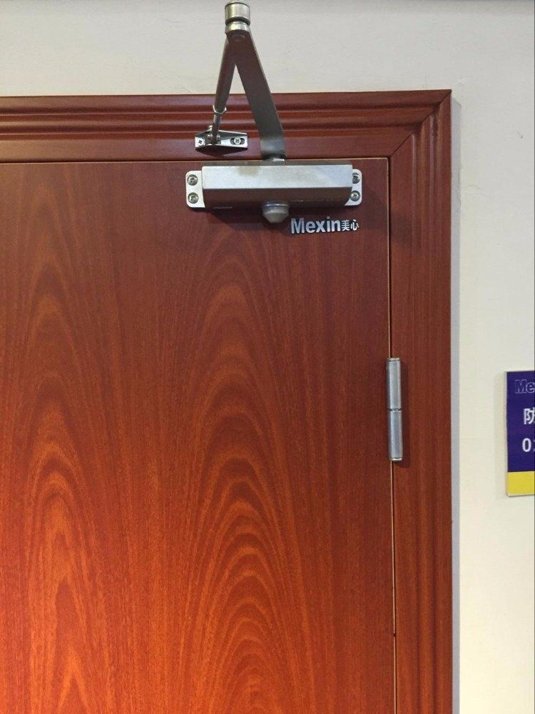 Modern Design Solid Wood Fire-resistant Wooden Doors, Suitable for Office Buildings, Commercial and Other Fire-resistant Areas - Image 4