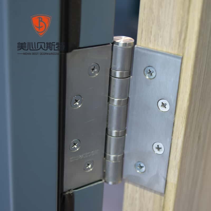 Factory Direct Sale Customized Fireproof Fiberglass Steel Fire Doors with 60-180 Minute Fire Resistance for Hospital Use - Image 4