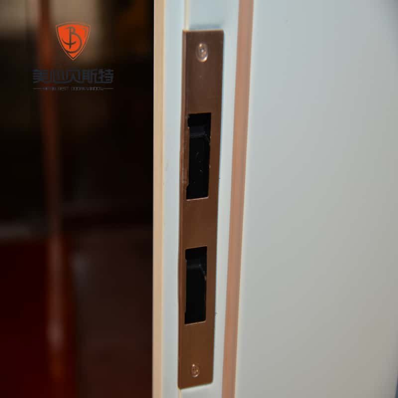 Modern Fireproof Steel Door with Finished Side Opening for Exterior Use in Supermarkets Hospitals for Commercial - Image 4