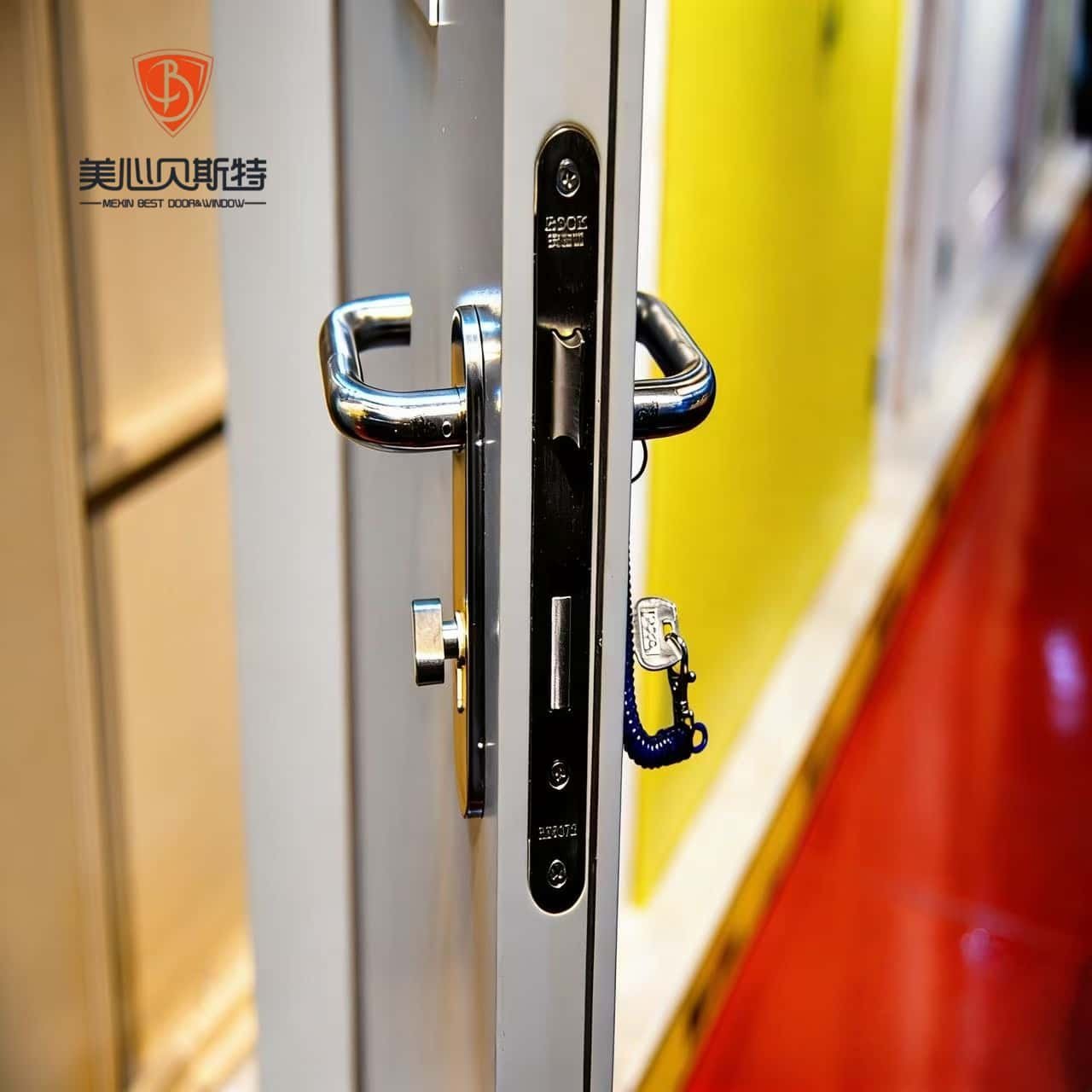 Modern Steel Fire Doors-Security Partition for Supermarket & Hospital Use Interior/Exterior Garage Entry - Image 4