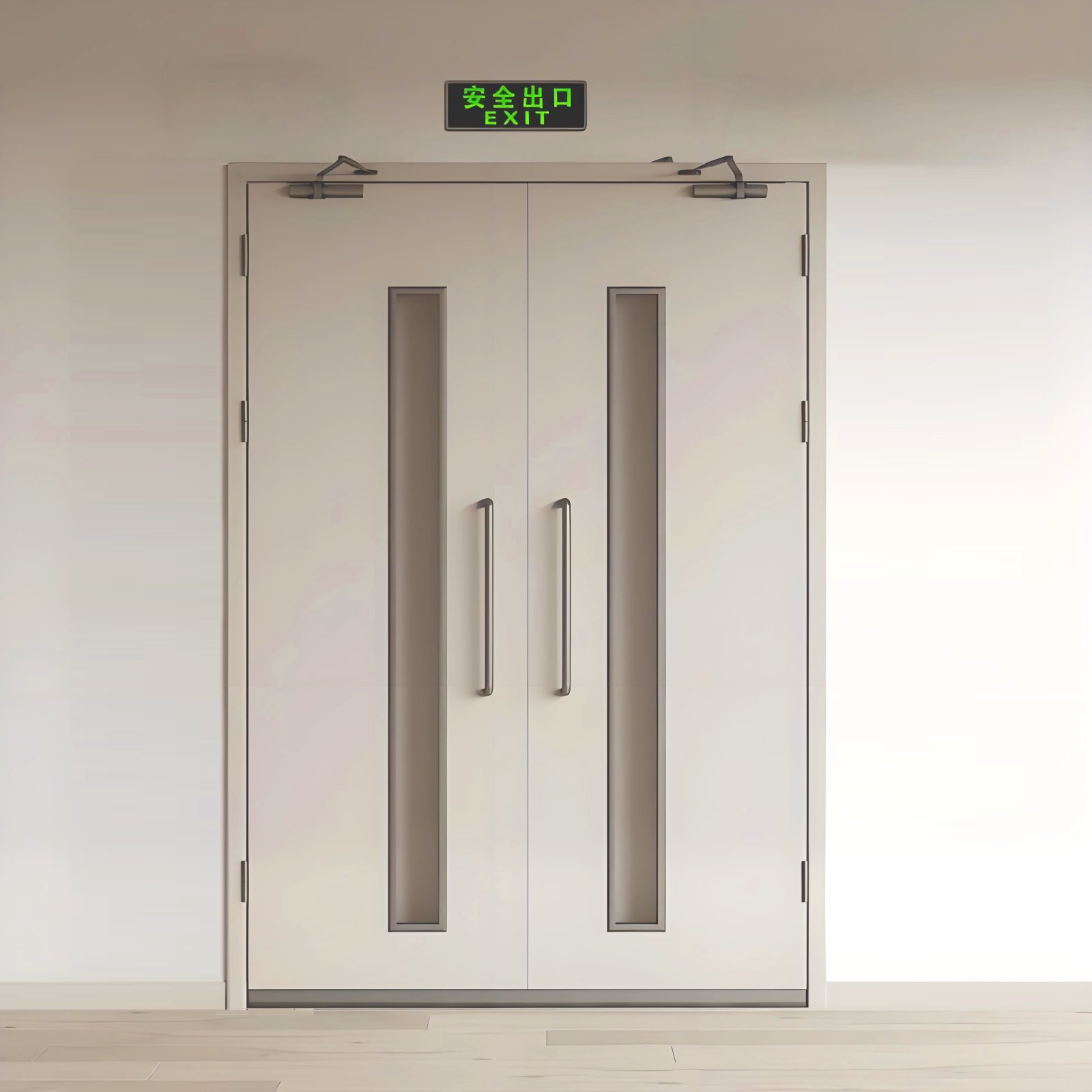 2026 New Designs Fire Door Factory Direct Steel Class a B Fire Safety Door Custom Security Door Steel Theft Proof - Image 4