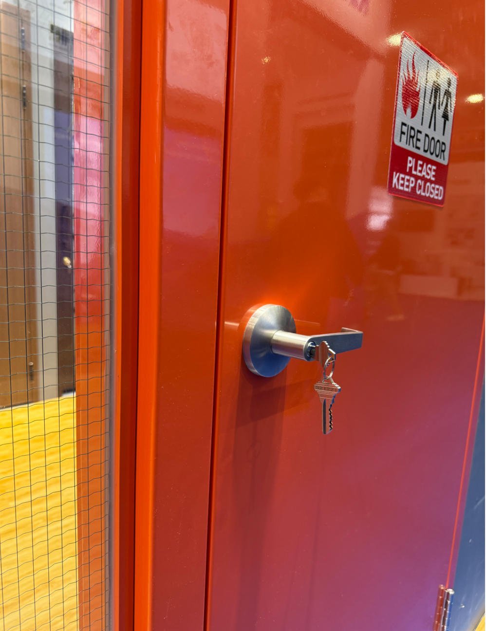 Factory Sale UL Fire Rated Door European Standard 3 Hour Fire Resistance Steel Door for Commercial Building Use - Image 4