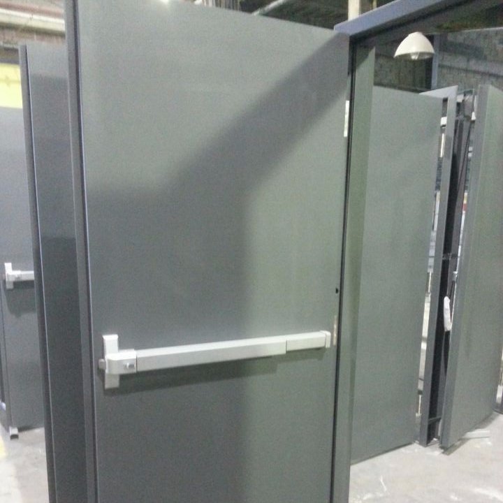UL Listed 3 Hours Fire Rated Galvanized Powder Coating Hollow Metal Doors with Honeycomb Paper - Image 4