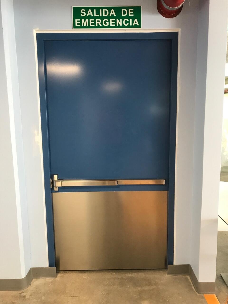 Steel Fire Door Entrance Door - Hospital Double-Door Custom-made External High-Security Front Door Design Steel Door - Image 4