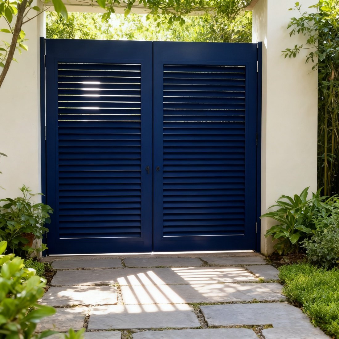 Oversize Steel Fire Rated Door with Louver - Image 4