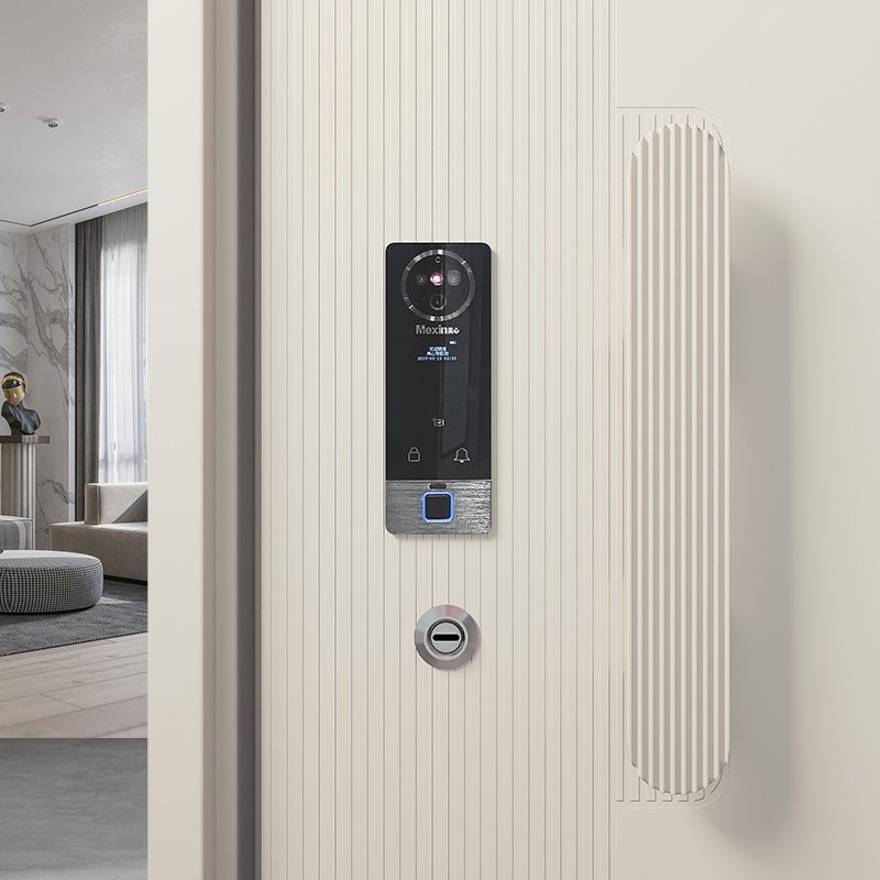Modern Anti-Theft Security Door Smart Home Entrance Door Interior Cream-Style Entry Custom Villa Main Gate 6230 - Image 4