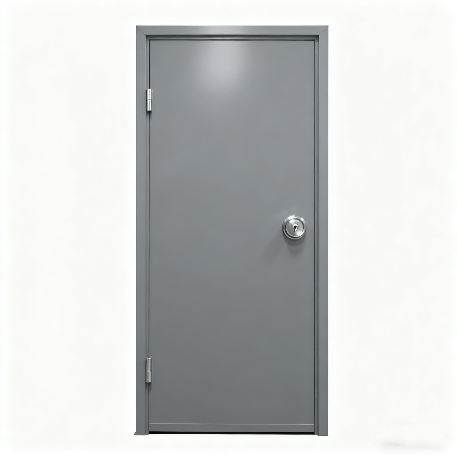 Steel Entrance Security Door with Simple Design, Modern Steel Fire Rated Door. - Image 4