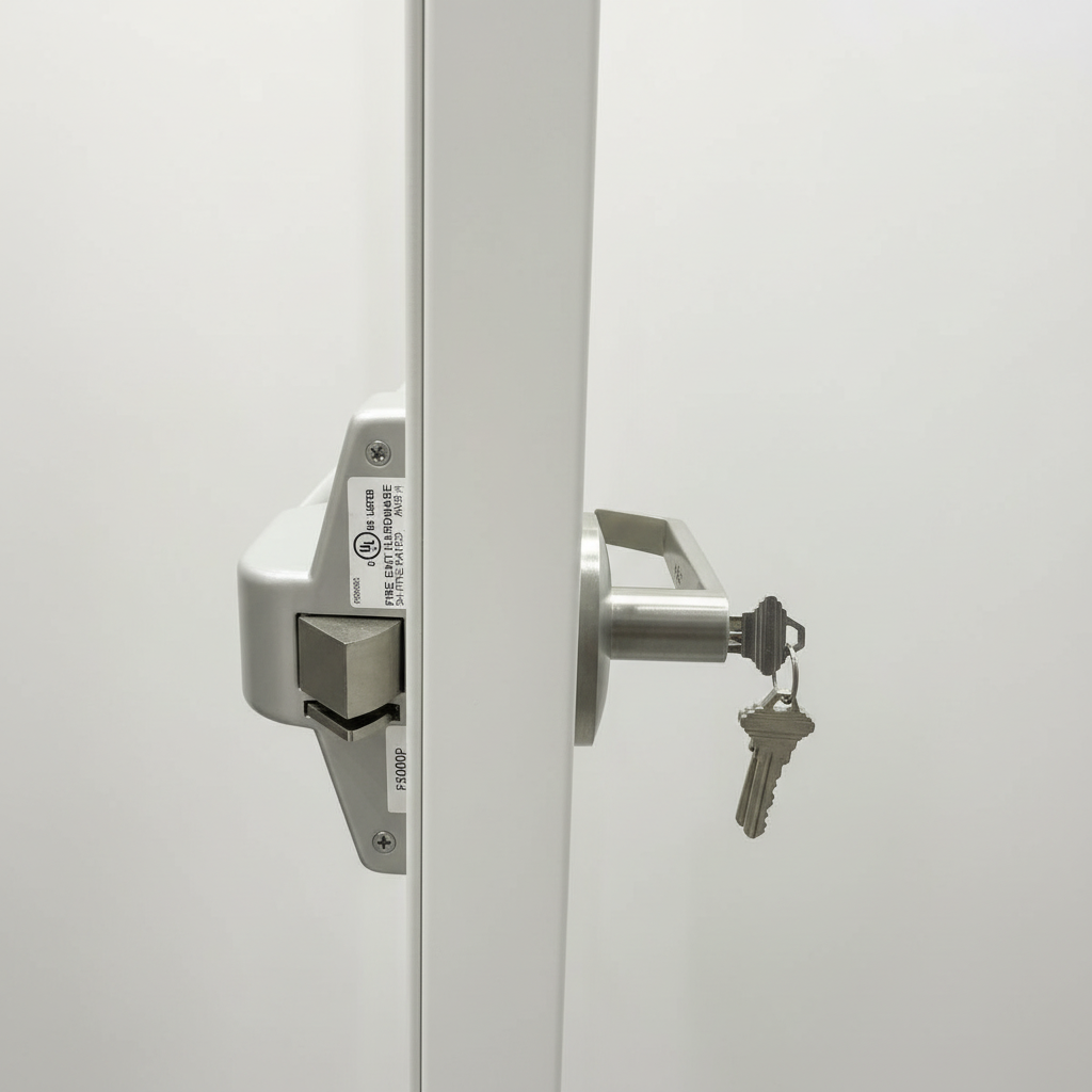 20-180 Min Fire Rated Steel Glass Door Swing Finished Commercial Interior Use Minimalist 3-Year Warranty Hospital Warehouse - Image 4