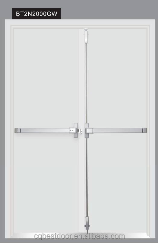 Double Fire Door with Glass Vision Panel - Image 4