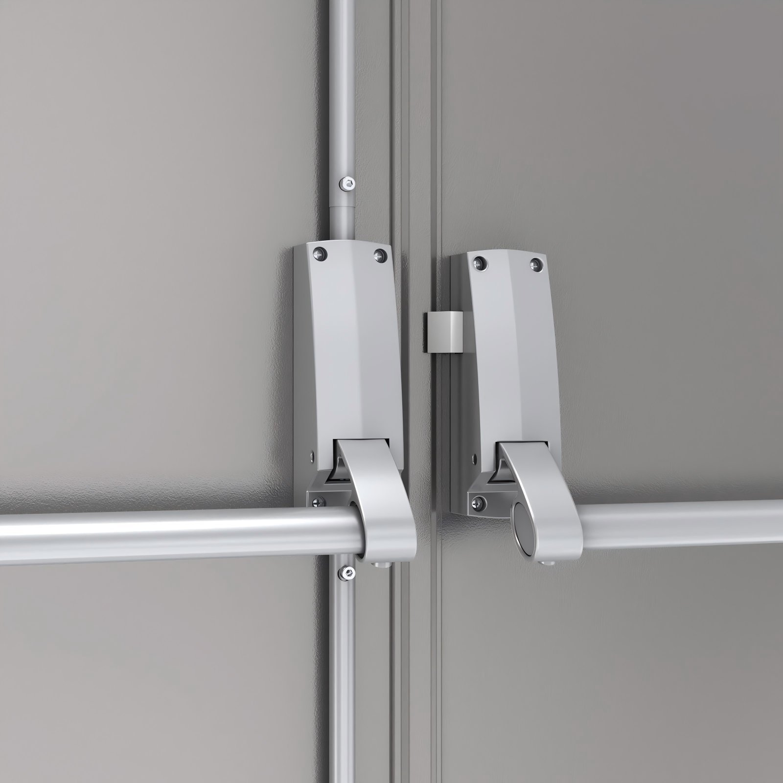 3 Hours WHI Fire Resistant Steel Hollow Metal Door WHI Certified Modern Commercial Hospital Office School Supermarket 3-Year - Image 4