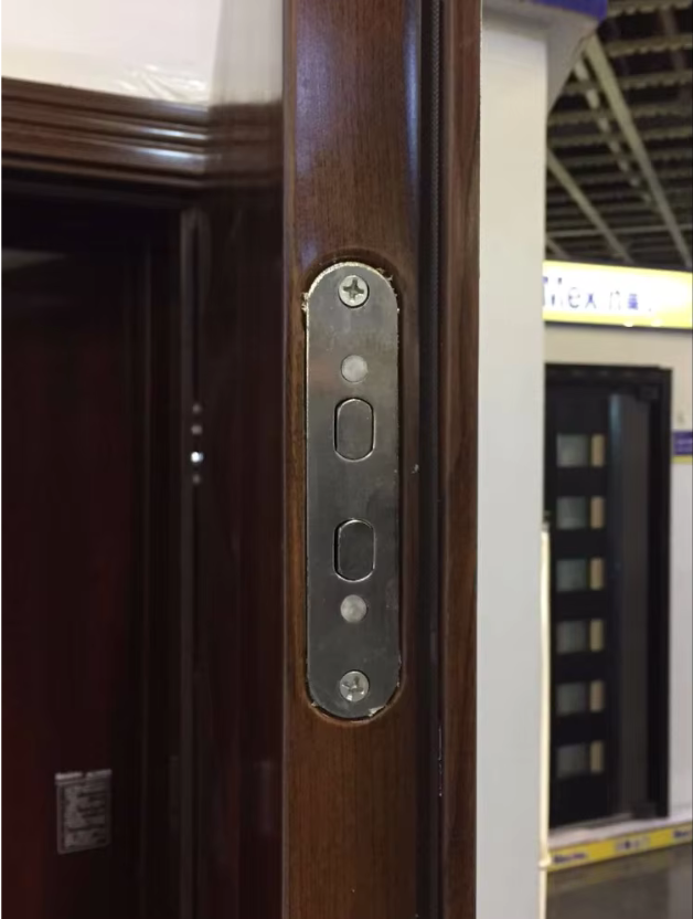 Popular Exterior Main Gate and Front Entry Security Steel Door with Iron Design - Image 4