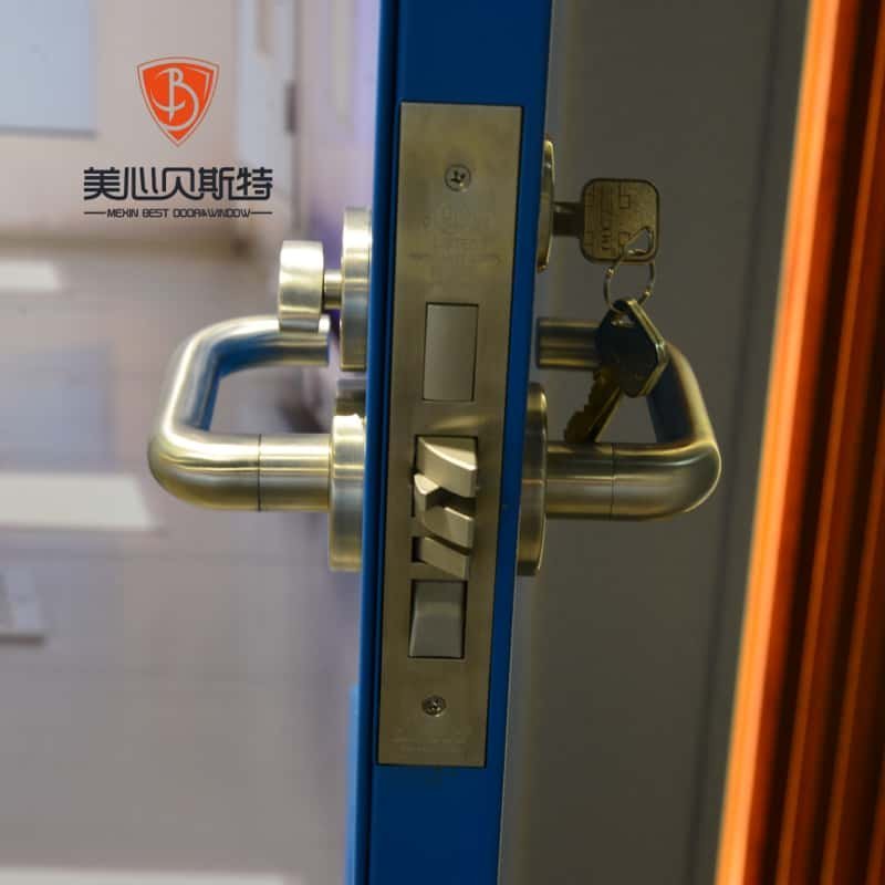 Apartment Steel Fireproof Fire Rated Emergency Escape Door Fire Steel Door - Image 4