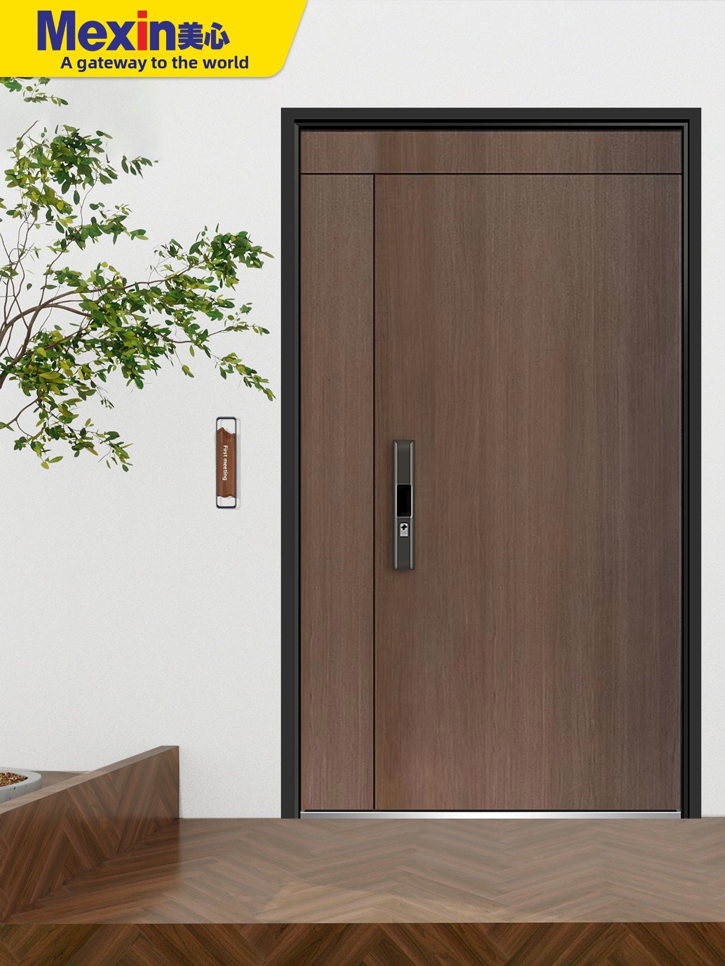 Anti-Theft Bulletproof Steel Door | Durable Security Combo for Villa & Storefron - Image 4