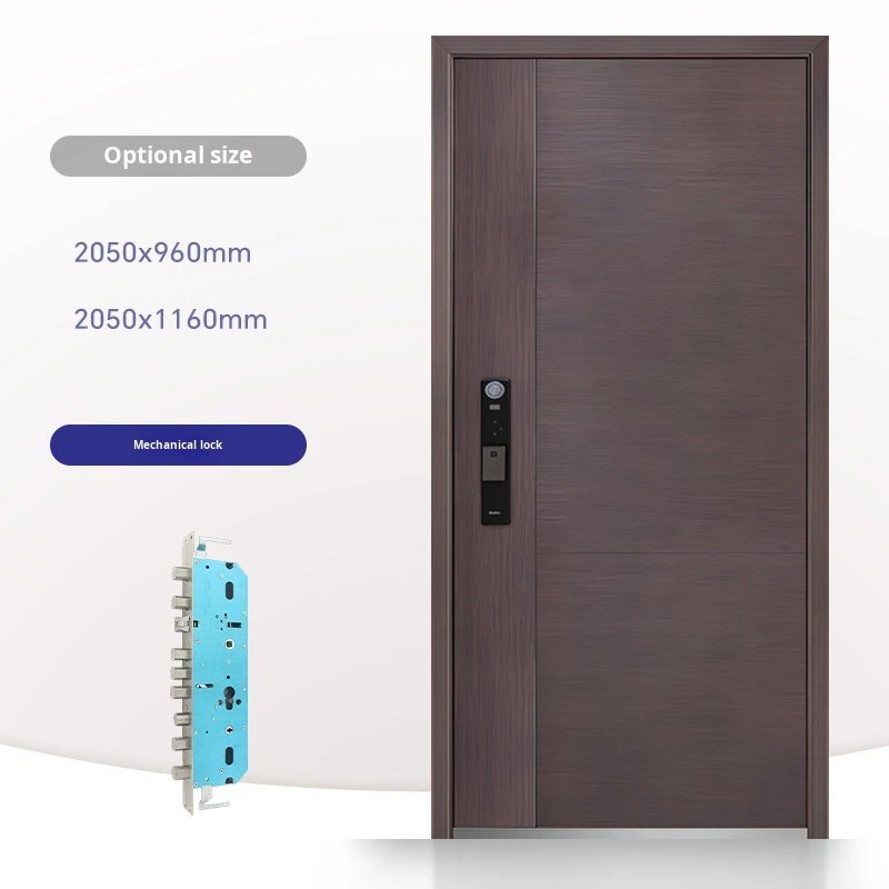 2025 Modern Waterproof Anti-Theft Interior Door | High-Quality Residential Entry Door - Image 5
