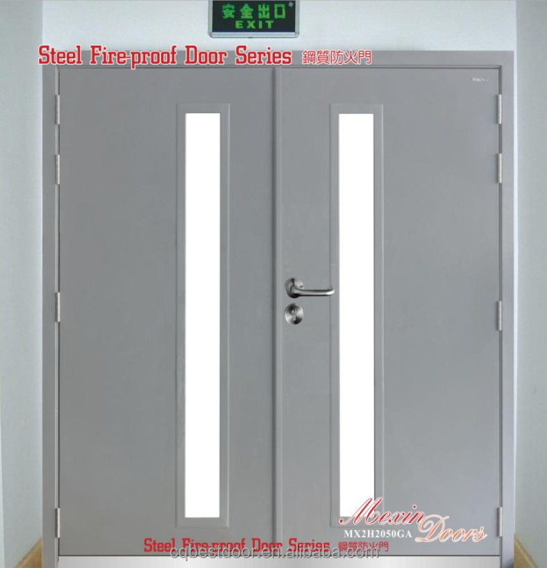 Double Fire Door with Glass Vision Panel - Image 5