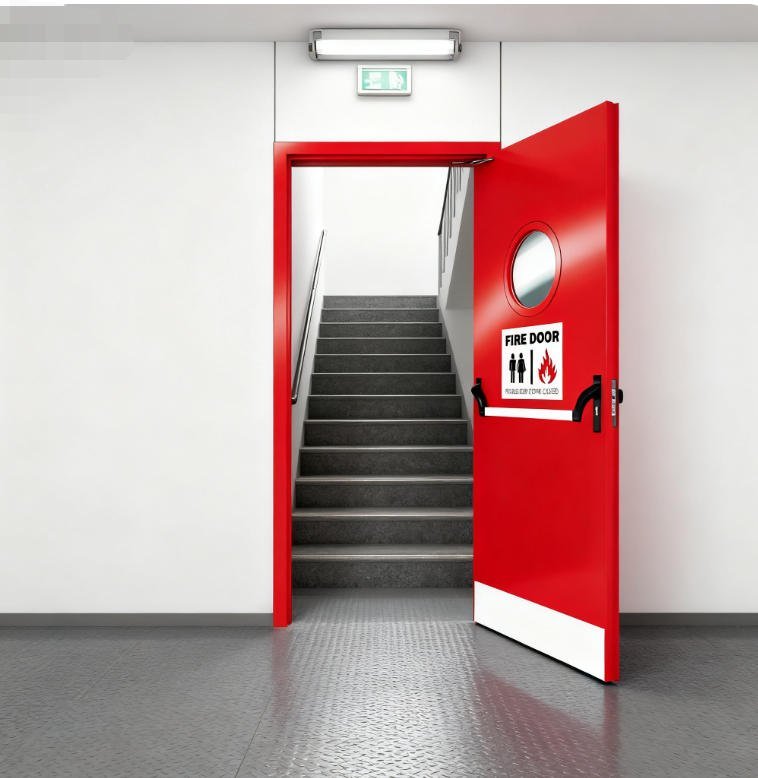 UL-Listed Steel Fire Door Meeting NFPA & ANSI Standards - Image 6