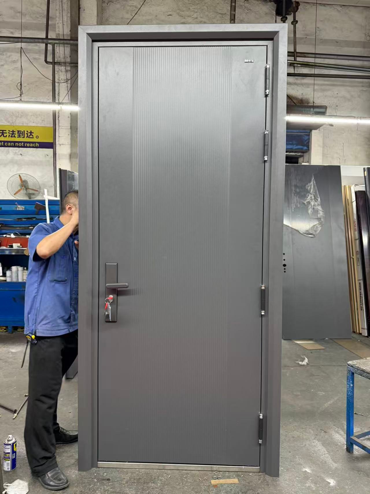 Commercial Metal CE Fire-Rated Doors: Code-Compliant for Office, Mall & Industrial Spaces - Image 6