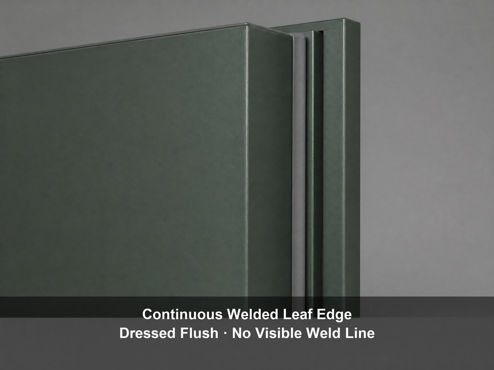 Acoustic Door Soundproof Metal Steel Door Fire Rated Green Hollow Metal With Louver Wide Compression Sealing Strip - Image 6