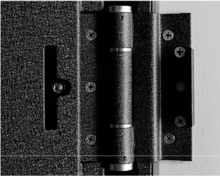 Modern Steel Class 4 Entry Security Door with Fingerprint Lock Custom Hidden Hinge Heated Lintel Waterproof - Image 6