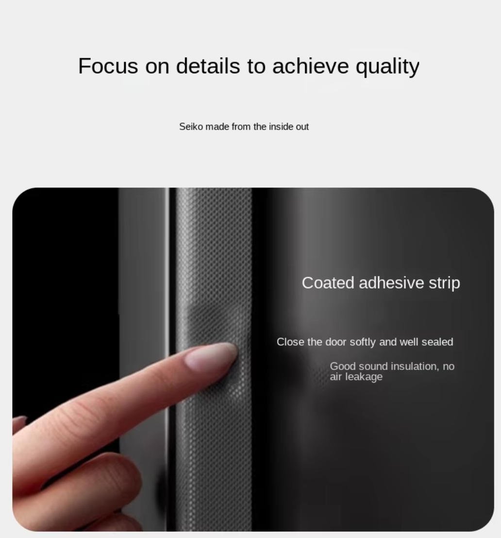Ventilated Anti-Theft Waterproof Interior Steel Entry Door Home Security Breathable Middle Single Main Door 6280 - Image 6