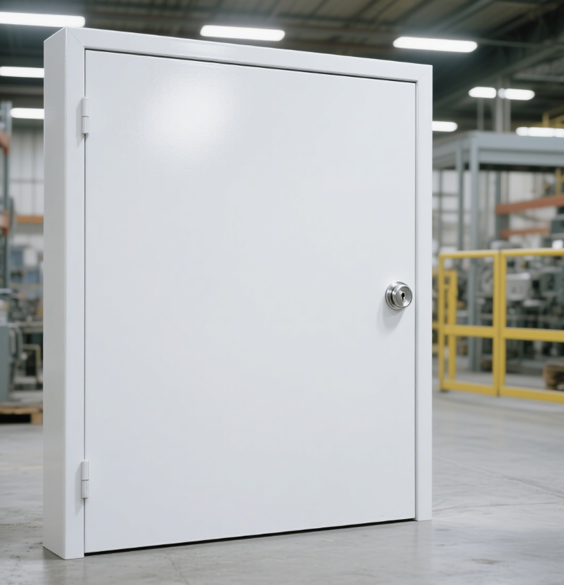 Fire Proof Commercial Metal Steel Door for Hospital School Warehouse Mall US /WHI Standard - Image 6