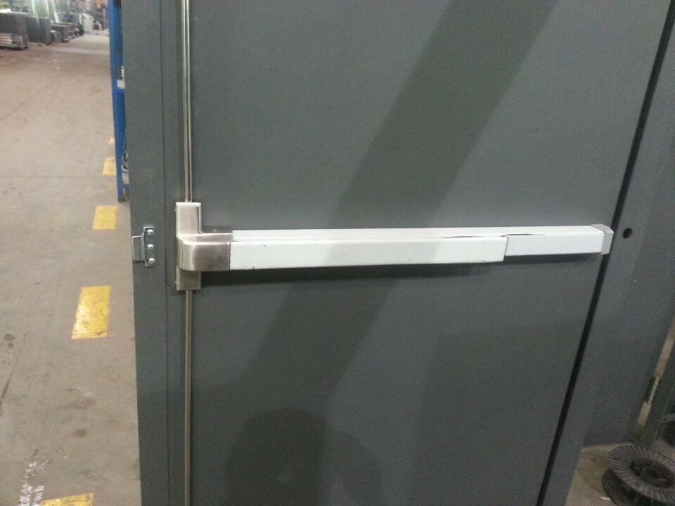 Modern Design UL Standard Finished Side Opening Hotel Hospital Passageway Entrance Metal Steel Fire Door - Image 6