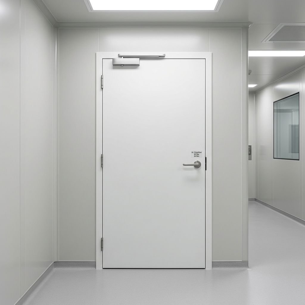 WH Certified 20-180 Min Fire Rated Door Frame Modern Minimalist Steel Door Frame Set for Hospital Commercial Project - Image 6