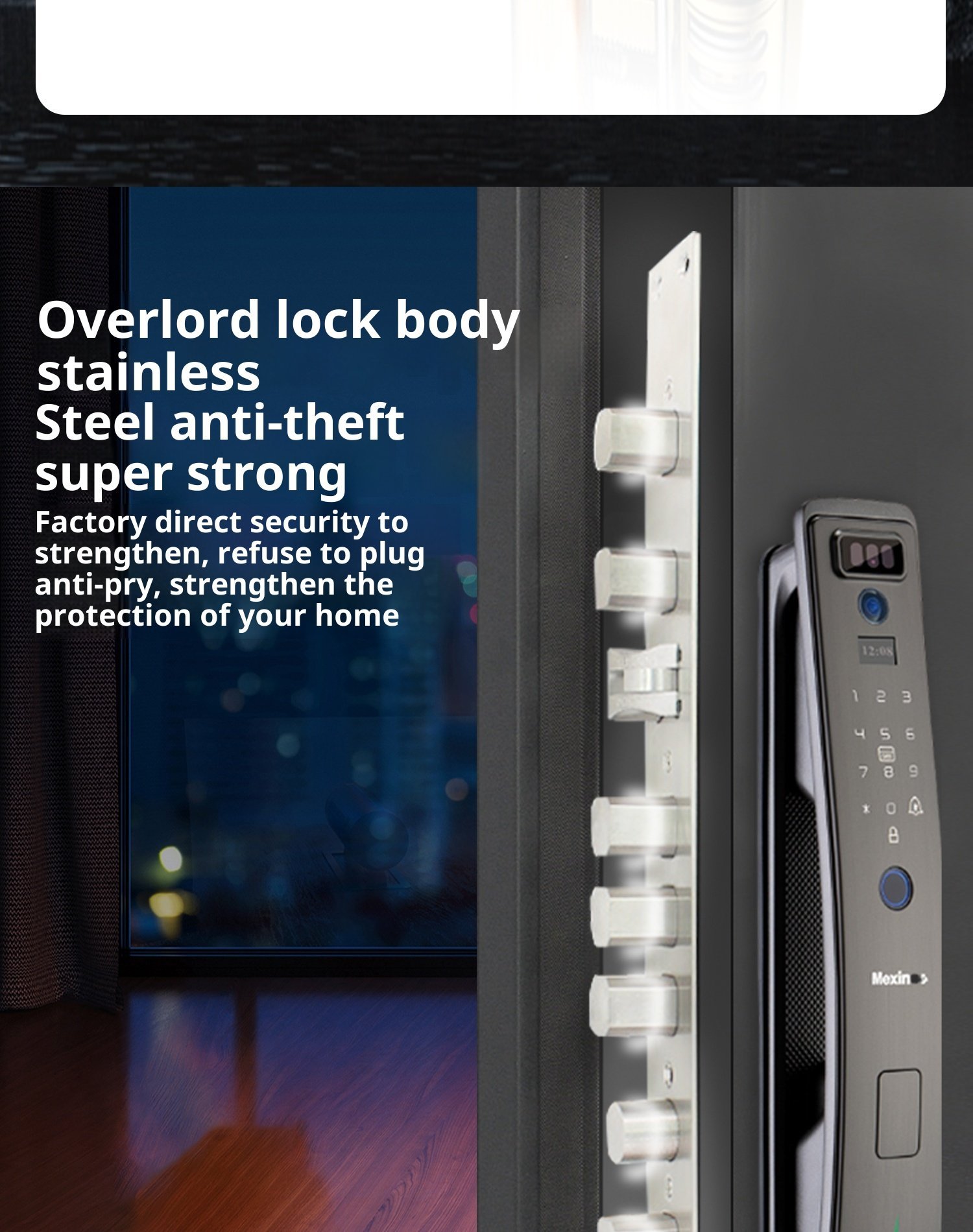 Anti-Theft Bulletproof Steel Door | Durable Security Combo for Villa & Storefron - Image 6